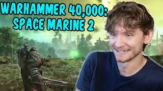 Teo plays Space Marine 2 with friends