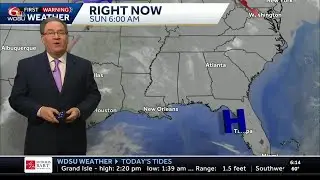 Warm Sunday, muggy and foggy morning ahead