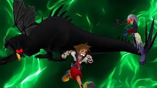 I HATE THE DRAGON - BEATING DRAGON AND RIKU | KINGDOM HEARTS | PART -  8