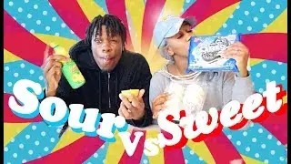SOUR VS SWEET CHALLENGE!!!