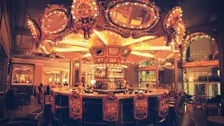 At the carousel bar! 🎠