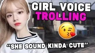HE THOUGHT I SOUNDED CUTE LOL.. MODERN WARFARE GIRL VOICE TROLLING 😂🤣🔥