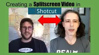 Creating a Split-Screen in Shotcut Using Video Clips