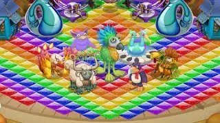 Fire Oasis Birds - My Singing Monsters
