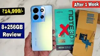 Infinix note 30 5g flipkart unboxing & review after 1 week | Camera test | infinix note 30 5g review