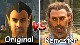 Oblivion Remastered vs Original – NPC Comparison