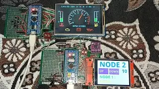 CAN BUS STM32 MCP2551 TX RX ILI9486 8 BIT ILI9341 SPI STM32F103