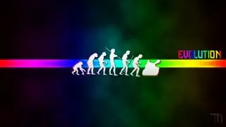 Speedart - Evolution Theory Wallpaper