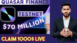 Quasar Testnet🔥 Airdrop || Conferm Airdrop || $1000 conferm All link discription