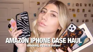 IPHONE CASE HAUL | AFFORDABLE AMAZON CASE HAUL FT. IPHONE 11 & IPHONE 11 PRO MAX *cute cases amazon*