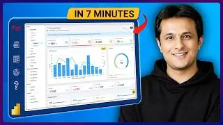 How to create Power BI Dashboard (Report) in 7 Minutes | @PavanLalwani