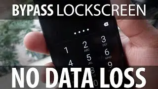 😎 Unlock android Lock Screen password, pin or pattern using custom recovery (No Data Loss)