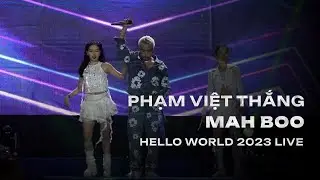 'MAH BOO'  - PHẠM VIỆT THẮNG (Live at 'Hello World' Dong A University)