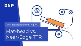 Flat-head vs Near-edge Thermal Transfer Ribbons - What's the difference?