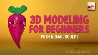 3D Modeling for Beginners with Nomad Sculpt |  Class Promo