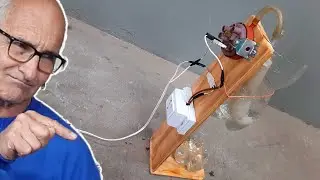 Temporizador eléctrico por goteo ¡AUTOMATICO Y CASERO!