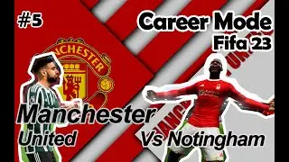 Pertandingan Away pertama lawan Notingham Forest #fifa23careermode #manchesterunited #fifa23