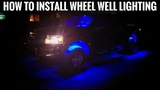 How To Install Wheel Well Lighting (Under-glow) (Aura Wheel Well LED Kit)