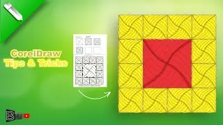 CorelDraw Tips & Tricks!  create a professional design in CorelDraw ||