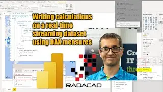 Writing calculations on a real time streaming Power BI dataset using DAX measures
