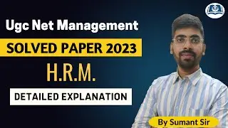 Human Resource Management | UGC NET Management | Solved PYQs (2023) | Part V | Target JRF