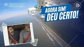 SEGUNDA CHANCE: Levando meu afilhado para conhecer o LITORAL de avião!