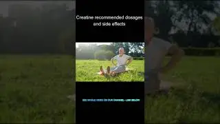 Creatine dosages and side effects? #shorts