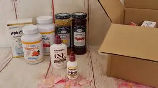 Моя новая посылка с iHerb! Распаковка нового заказа! Вкусные витамины и обалденный джем! #iHerb
