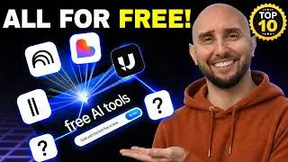 10 Free AI Tools HIDING on the Internet Right Now!