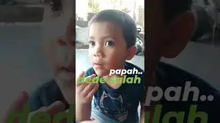 PAPAH.. DEDE SALAH #cute #baby #anak #mainan #lucu #edukasi