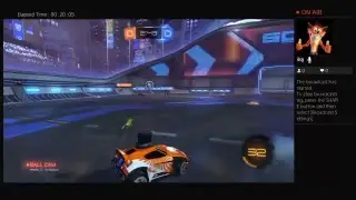 Rocket league playing with balls lol