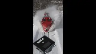 POWERFUL Snow Plow Trains with perfect wireless mic sound