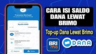 Cara Isi Dana Lewat Brimo | Top Up Saldo Dana Lewat Brimo 2024