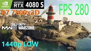Warzone 3 RTX 4080 SUPER, RYZEN 7 7800x3D 1440p, Fortune's Keep