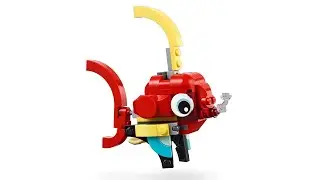 LEGO 31145 RED FISH | 3D Instructions