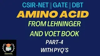 NON-STANDARD AMINO ACIDS || ISOELECTRIC POINT || AMINO ACIDS || BIOCHEMISTRY || GATE || DBT || ICMR