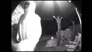 Ring doorbell banana except he never says anything