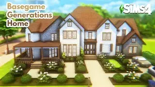 Basegame Generations Home ♡  The Sims 4 Speed Build