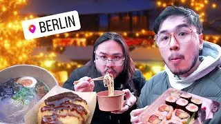 Ein asiatischer Weihnachtsmarkt in Berlin ?! (Wir essen ALLES)