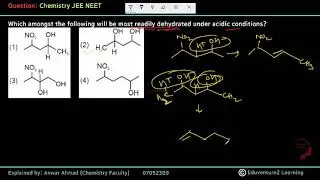 Which amongst the following will be most readily dehydrated under acidic conditions?