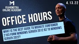 CLIPS: Best guide to migrate ConfigMgr 2103 form Windows server 2012 R2 to Windows server 2022?