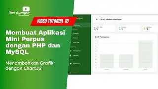 PHP Native & Bootstrap 5 Mini Library Tutorial - Part 10: Creating Statistical Charts with ChartJS