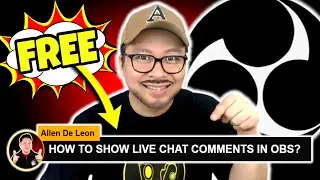 HOW TO SHOW LIVE CHAT COMMENTS IN OBS - Tagalog Tutorial