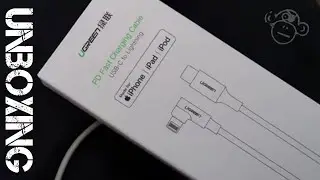 UGREEN braded lightning to USB-C L-shaped PD fast charging data cable for iPhone, iPad and iPod