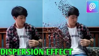 Cara Edit Foto Terbaru Dispersion Effect Di PicsArt | PicsArt Tutorial