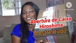 Abertura de caixa Catálogos Hiroshima! Camp 04 de 2024. #recebidos 🥰