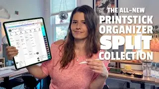 The ALL NEW PrintStick Organizer SPLIT Collection - A digital planner that NEVER expires!