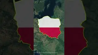 POLAND MAP ANIMATION WITH CAPITAL IN AFTER EFFECTS #shorts