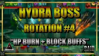 Hydra Rotation #4 Tips - Block Buffs Debuff + HP Burn Strategy - Raid Shadow Legends Day 210