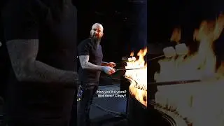 How do you like yours done? 🤣🔥🍫🍪 #disturbed #bbq #pyro #4thofjuly